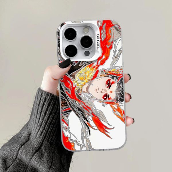 2025 Nezha2 Phone Case Red with Stylish Design