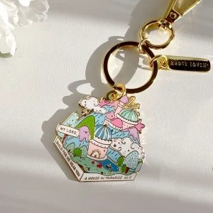 House in Jannah keyring Pink | Quote Lovin' | Eid gifts