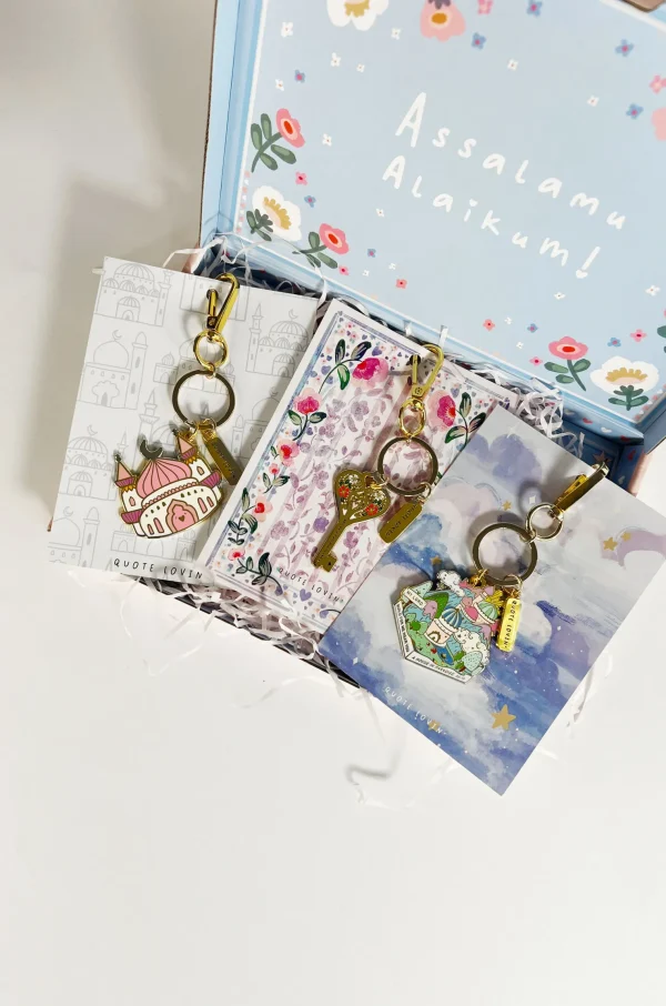 Keyring collection one Pink Gold | Quote Lovin' | Eid Letterbox gift