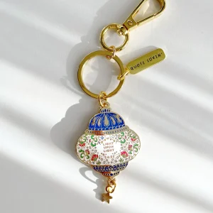 Lantern keyring Blue Gold | Quote Lovin’ | Eid gifts