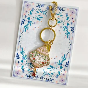 Lantern keyring Pink Gold | Quote Lovin' | Eid gifts