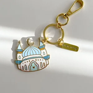 Mosque keyring Blue | Quote Lovin’ | Eid gifts