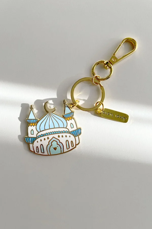 Mosque keyring Blue | Quote Lovin’ | Eid gifts