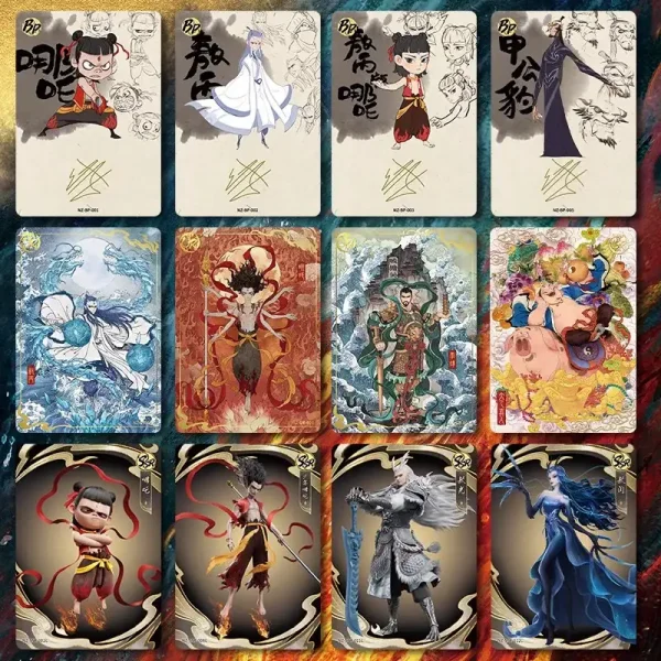 Ne zha 2 Collection Card Blind Box Best Selling 5 Bags with 25pcs