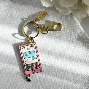 Phone keyrings Pink | Quote Lovin' | Eid gifts