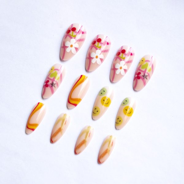 Summer Honey Medium Nails - Image 3