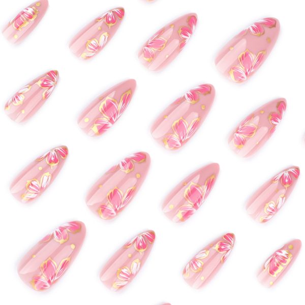 Vintage Sakura Medium Nails - Image 4