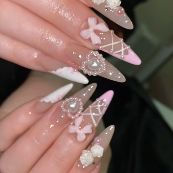 Ballet Skirt Long Nails - Image 2