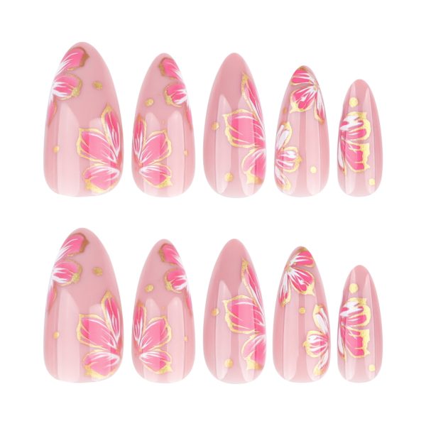 Vintage Sakura Medium Nails - Image 2