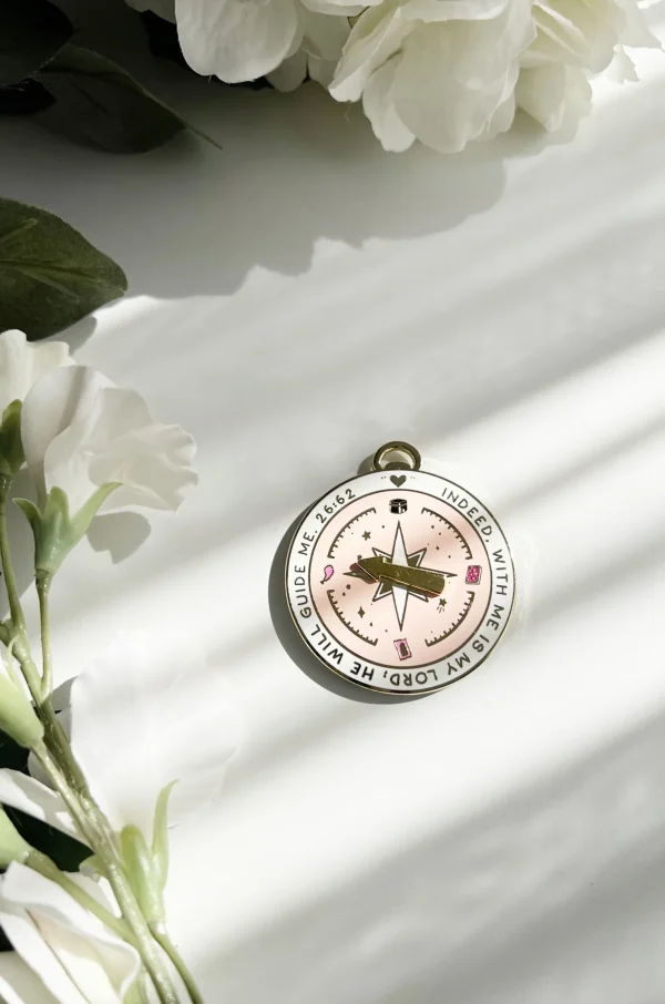 Compass magnet Pink | Quote Lovin' | Eid gifts