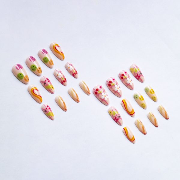 Summer Honey Medium Nails - Image 4