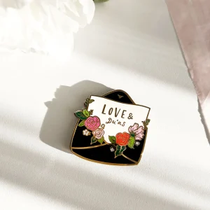 Love and Du’as magnet Black | Quote Lovin’ | Eid gifts