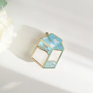 Milk Glitter liquid pin with display banner Blue | Quote Lovin’ | Eid gifts